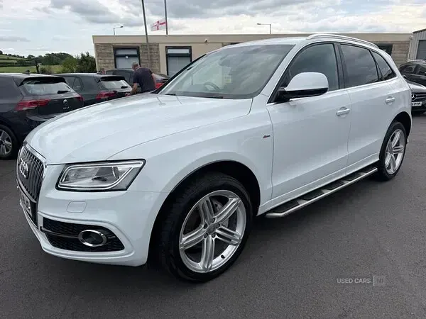 Used Audi Q5 S-line plus 190 HP (139 kW) 2016 White SUV