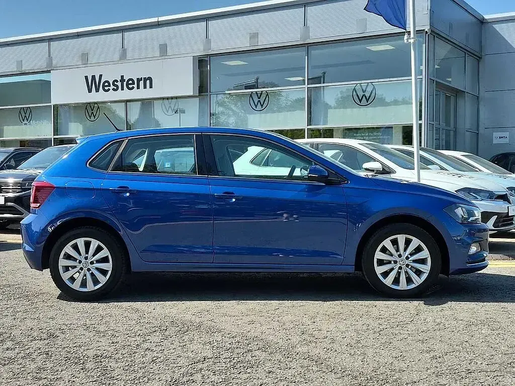 Used VW Polo SEL 115 HP (84 kW) 2020 Blue Hatchback