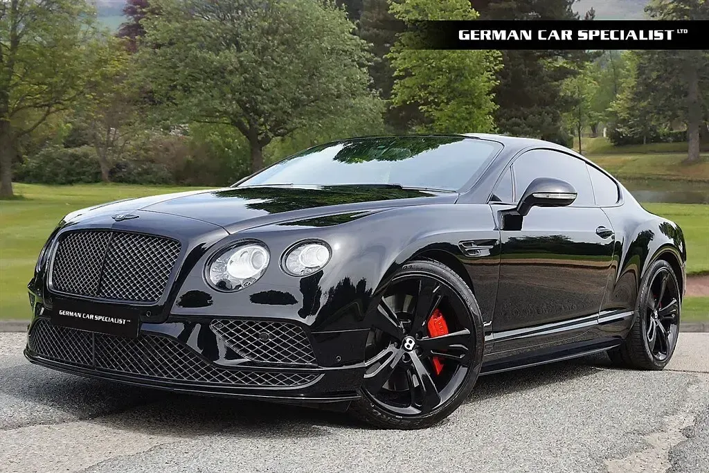 Used Bentley Continental GT Mulliner 635 HP (467 kW) 2017 Onyx black Coupe