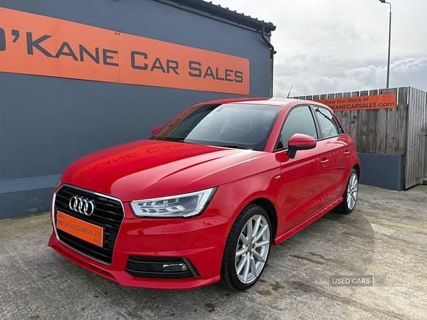 Used Audi A1 S-Line 2015 Red Hatchback