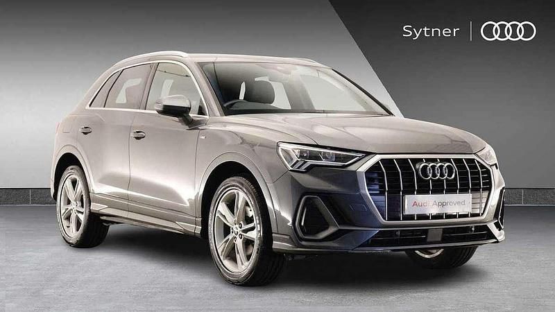 Grey Used 2022 Audi Q3 S-Line SUV | £23,500 (Good price) - Image 1/4