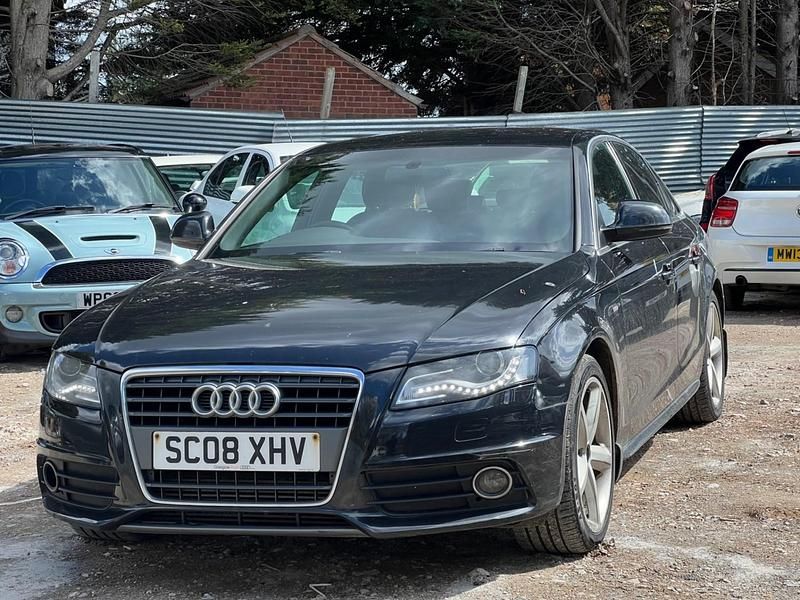 Używany Audi A4 S-Line 2008 Czarny Sedan/Limuzyna