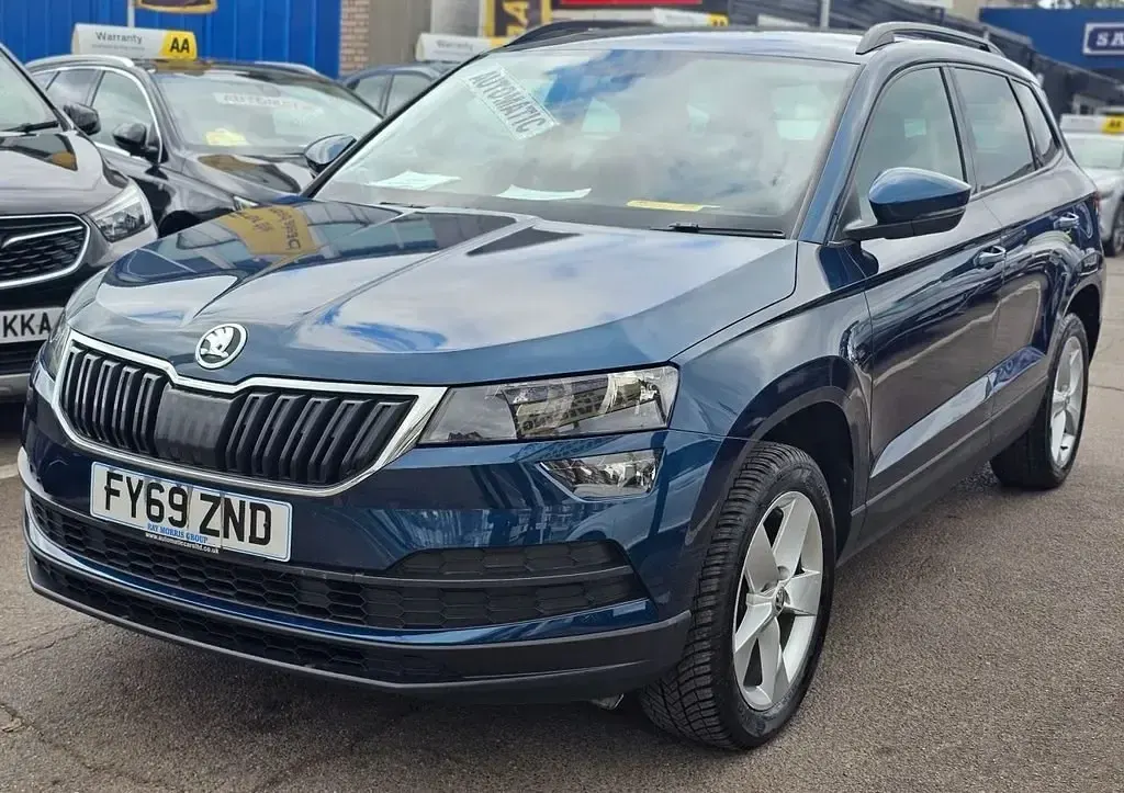 Gebraucht Skoda Karoq SE 150 PS (110 kW) 2019 Blau SUV