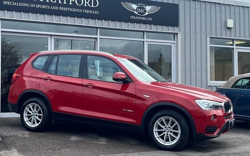 Usado BMW X3 Comfort Edition 190 HP (139 kW) 2016 Vermelho SUV