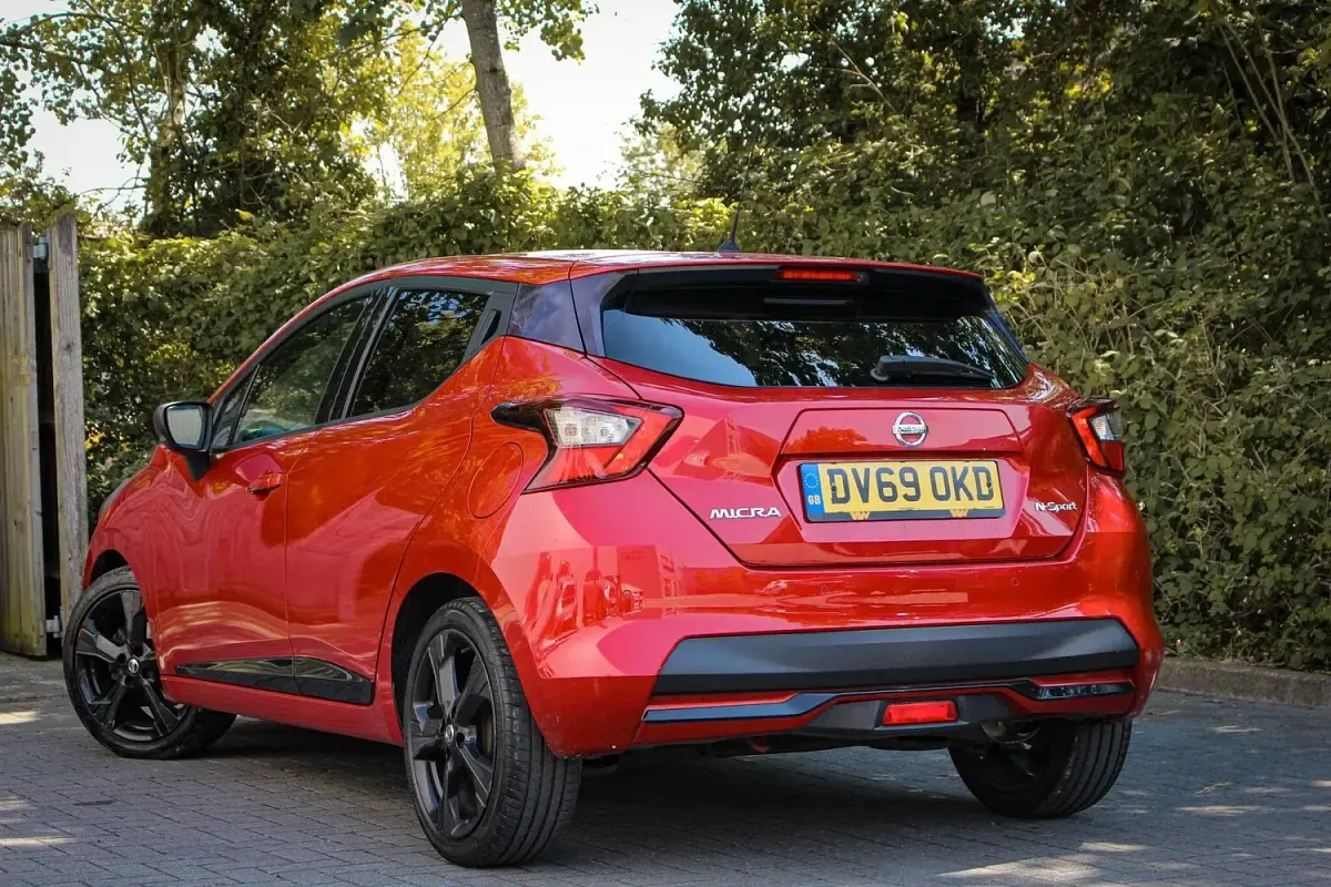 Used Nissan Micra 2019 Red Hatchback