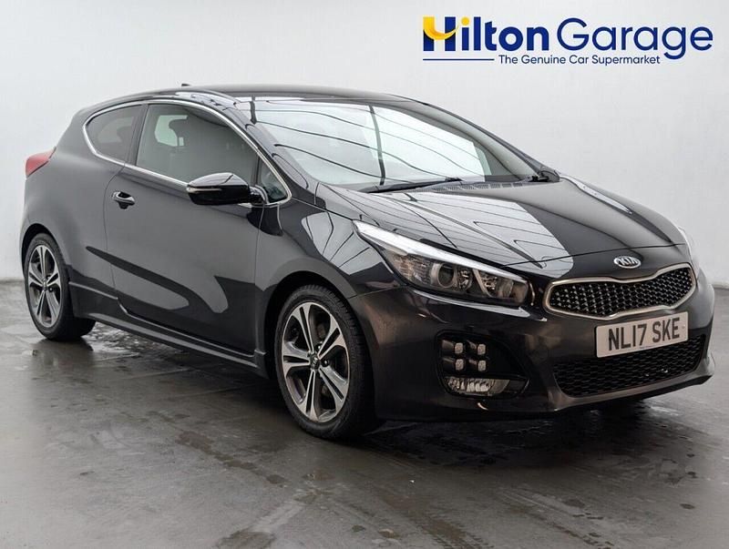 Black Used 2017 Kia ProCeed GT-Line Hatchback | £8,250 (Good price) - Image 1/4