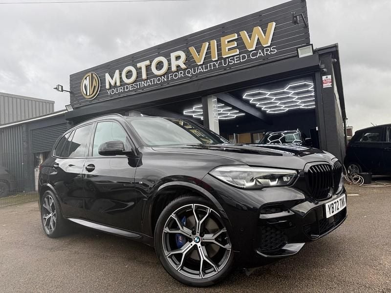 Black Used 2022 BMW X5 M Sport SUV | £46,449 (Good price) - Image 1/4