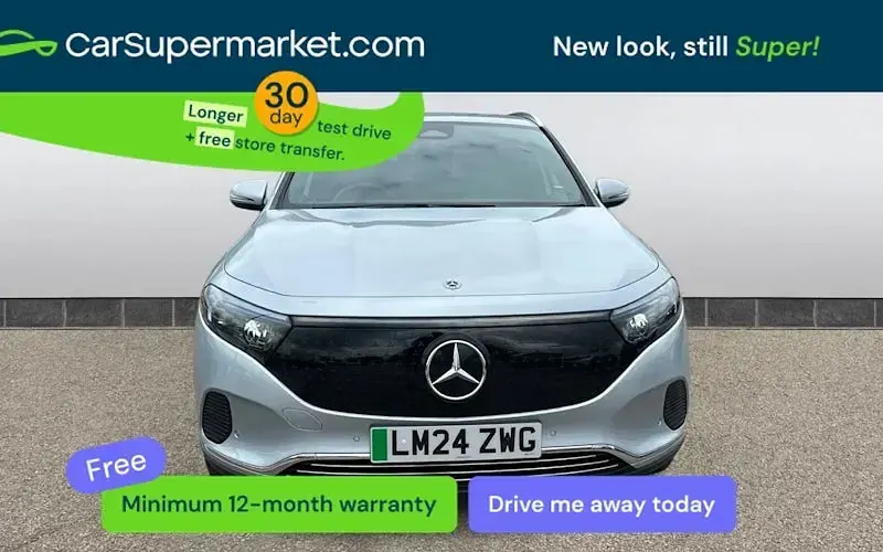 Begagnad Mercedes EQA250+ Night 139 kW (190 HK) 2023 Silver SUV