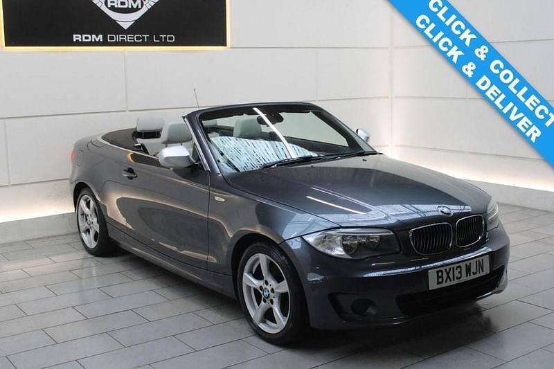 Used BMW 120 Cabriolet Exclusive 177 HP (130 kW) 2013 Grey Cabriolet