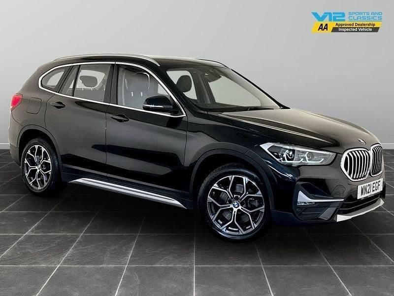 Black Used 2021 BMW X1 xLine SUV | £14,995 (Good price) - Image 1/2