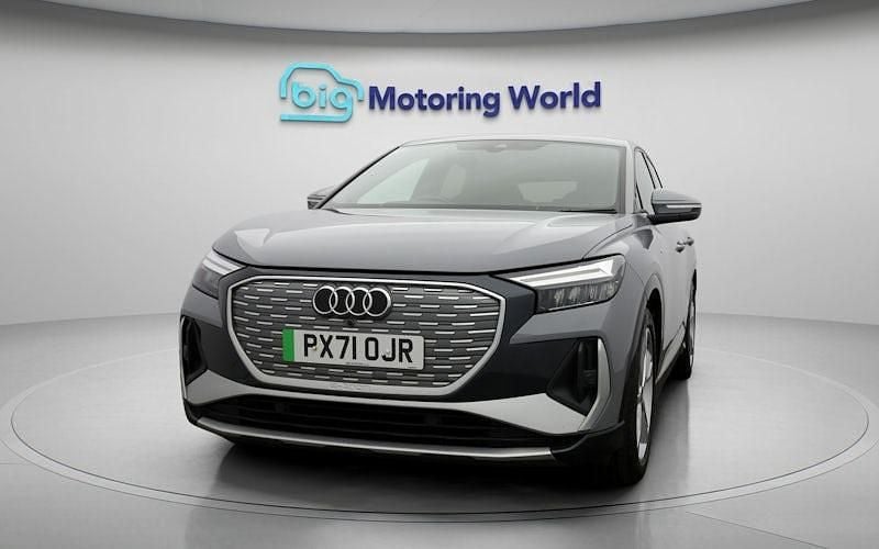 Used Audi Q4 Sportback e-tron S-Line 125 kW (170 HP) 2022 Grey SUV