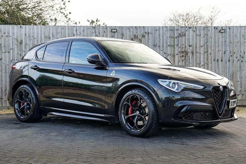 Black Used 2019 Alfa Romeo Stelvio Quadrifoglio SUV | £39,995 (Fair price) - Image 1/4