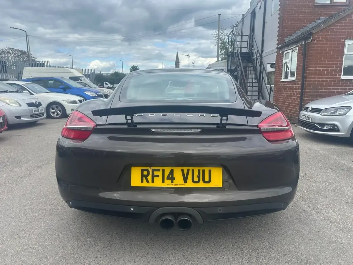 Used Porsche Cayman 2014 Brown Coupe