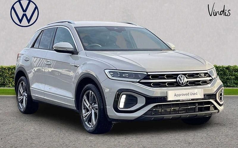 Grey Used 2025 VW T-Roc R-line SUV | £28,167 (A bit pricey) - Image 1/4