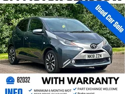 Grey Used 2018 Toyota Aygo x-style Hatchback | £3,999 (Super price)