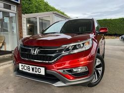 Red Used 2018 Honda CR-V EX SUV | £15,295 (Fair price)