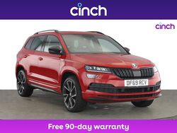 Red Used 2020 Skoda Karoq SportLine SUV | £19,999 (Fair price)