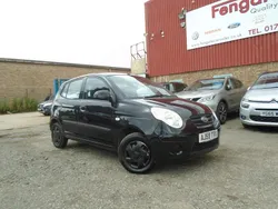 Black Used 2009 Kia Picanto 2 Hatchback | £1,950 (Fair price)