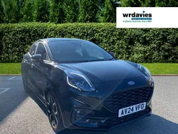 Black Used 2024 Ford Puma ST-Line X Hatchback | £20,490 (Fair price)