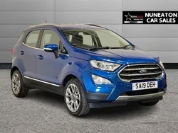 Blue Used 2019 Ford Ecosport Titanium SUV | £10,150 (Good price)