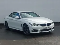 White Used 2020 BMW 430 Cabriolet M Sport Cabriolet | £21,998 (Fair price)