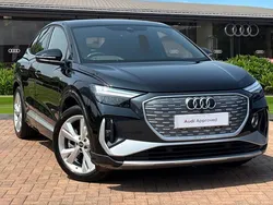Black Used 2023 Audi Q4 Sportback e-tron S-Line SUV | £27,980 (Fair price)