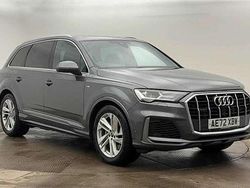 Grey Used 2022 Audi Q7 S-Line SUV | £39,850 (Fair price)