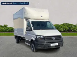 White Used 2024 VW Crafter Startline Van | £32,998 (Expensive)