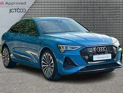 Blue Used 2021 Audi e-tron Sportback Comfort SUV | £27,977 (Fair price)