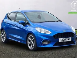 Blue Used 2020 Ford Fiesta ST-Line X Hatchback | £11,299 (Fair price)