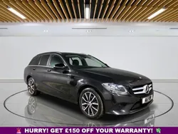 Black Used 2018 Mercedes C200 SE Estate | £10,449 (Super price)