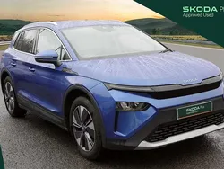 Race blue metallic Used 2025 Skoda Elroq SUV | £26,995 (Fair price)