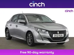Grey Used 2021 Peugeot 208 Active Premium Hatchback | £11,949 (Fair price)