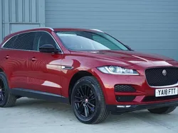 Red Used 2018 Jaguar F-Pace Portfolio SUV | £13,495 (Good price)