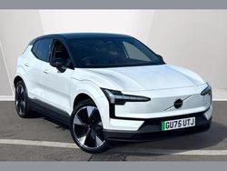 White New 2025 Volvo EX30 Ultra SUV | £31,950 (Fair price)