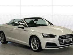 White Used 2018 Audi A5 Cabriolet S-Line Cabriolet | £17,530 (Fair price)