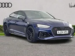 Blue Used 2024 Audi RS5 Design Hatchback | £62,686 (Fair price)