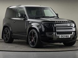 Santorini black Used 2021 Land Rover Defender S SUV | £48,700 (A bit pricey)