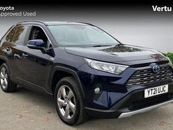 Blue Used 2021 Toyota RAV4 Hybrid Design SUV | £23,033 (Good price)