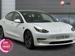 White Used 2020 Tesla Model 3 Long Range AWD Sedan | £22,399 (Expensive)