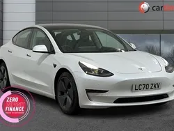 White Used 2020 Tesla Model 3 Long Range Sedan | £22,399 (Expensive)