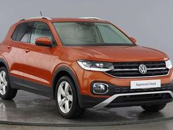 Orange Used 2021 VW T-Cross SEL SUV | £18,000 (Fair price)