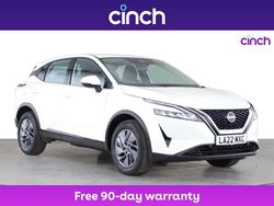 White Used 2022 Nissan Qashqai Acenta Premium SUV | £16,399 (Super price)
