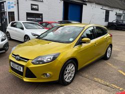 Yellow Used 2012 Ford Focus Titanium Hatchback | £5,995 (A bit pricey)