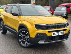 Used 2023 Jeep Avenger EV SUV | £20,990 (A bit pricey)