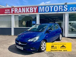 Blue Used 2018 Vauxhall Corsa Hatchback | £9,495 (Fair price)