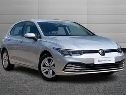 Reflex silver Used 2021 VW Golf VIII Life Hatchback | £16,126 (Fair price)