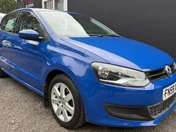 Blue Used 2010 VW Polo SE Hatchback | £4,750 (Fair price)