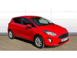 Red Used 2017 Ford Fiesta Zetec Hatchback | £9,429 (Fair price)