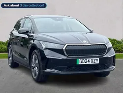 Black New 2024 Skoda Enyaq iV SUV | £29,578 (Super price)